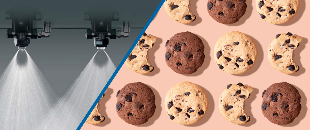 Fabricante de biscoitos reduz em 25% consumo de desmoldante com novo sistema de pulverização